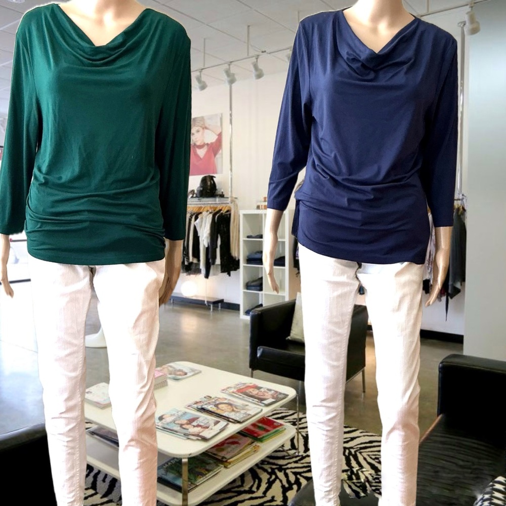 Essential Draped Cowl Neck Tunic Bundle